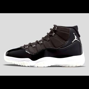 Jubilee Black Silver Air Jordan 11s
